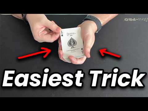 The EASIEST Card Trick EVER | Magic Trick Tutorial