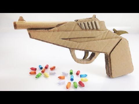 How To Make Simple Mechanism Cardboard Gun