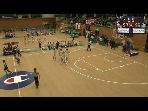 【女子決勝戦】RED FROGS（大阪）vs ICHINUMA BC（静岡）