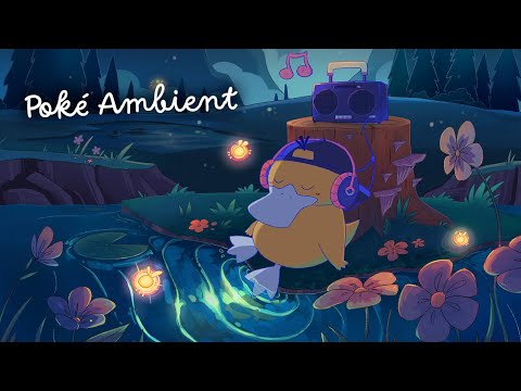 Poké Ambient ~ Relaxing Pokémon lofi ambience for sleep, studying, and relaxation