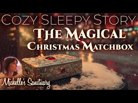 1HR Cozy Sleepy Story ✨ THE MAGICAL CHRISTMAS MATCHBOX 🎄 Bedtime Story w/ Fire Sounds (female voice)