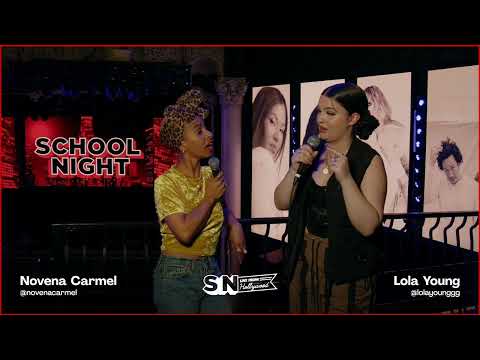 Lola Young Interview | Novena Carmel | School Night Concert